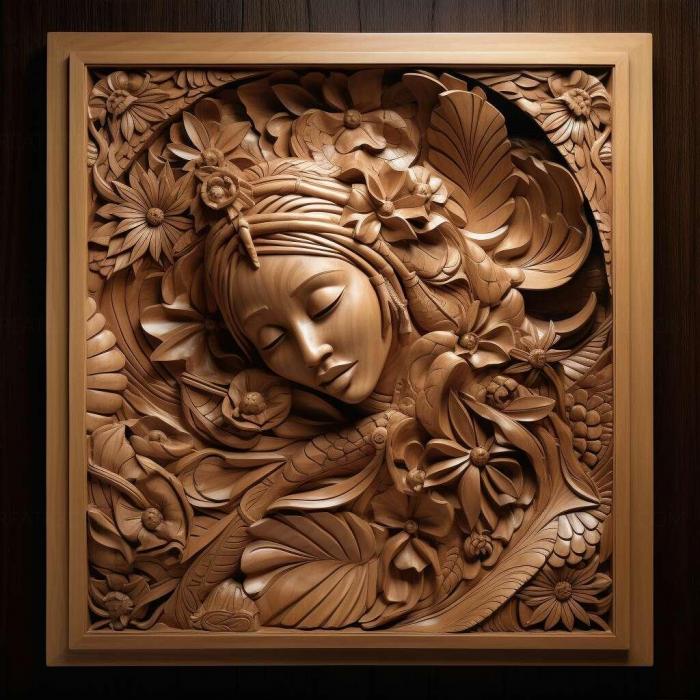 نموذج ثلاثي الأبعاد لآلة CNC 3D Art 